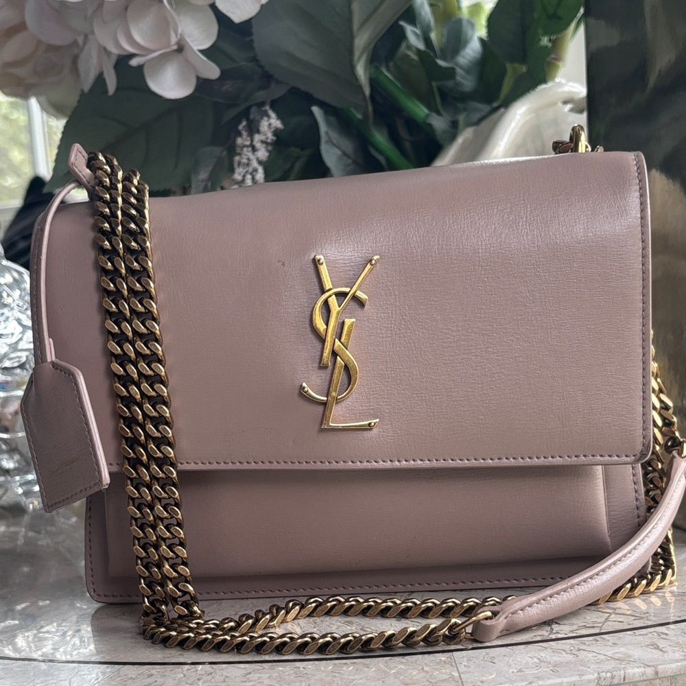 Saint Laurent SUNSET MEDIUM IN SMOOTH LEATHER
DARK BEIGE - Picture 7 of 13